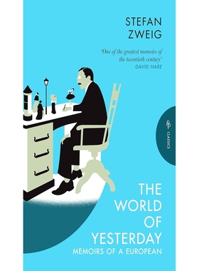 现货 昨日的世界 Stefan Zweig 茨威格 英文原版 Pushkin经典文学系列 The World of Yesterday