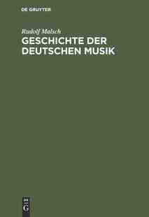 预订 Musik Geschichte deutschen 9783111262987 der