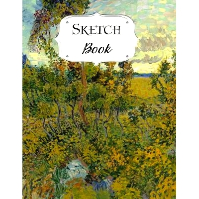 预订 Sketch Book: Van Gogh Sketchbook Scetchpad for Drawing or Doodling Notebook Pad for Creative Artists Sunset at Mont