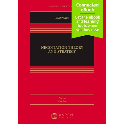 预订 Negotiation Theory and Strategy: [Connected Ebook]: 9781454893820