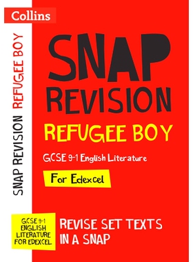 预订 Refugee Boy Edexcel GCSE 9-1 English Literature Text Guide: Ideal for Home Learning, 2022 and 2023 Exams 难民男孩 E