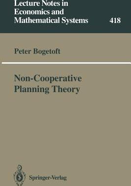 预订 Non-Cooperative Planning Theory