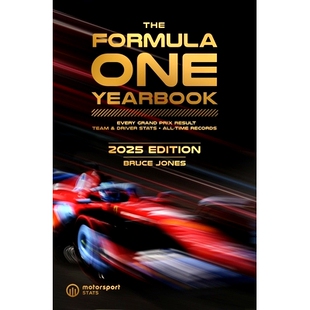 Formula 历史纪录 一级方程式 预售 2025 车队和车手数据 比赛结果 英文原版 Yearbook One The 赛车年鉴2025