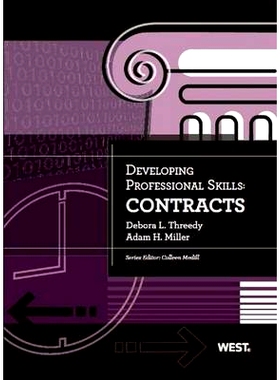 预订 Developing Professional Skills: Contracts Threedy的发展专业技能：合同: 9780314279545