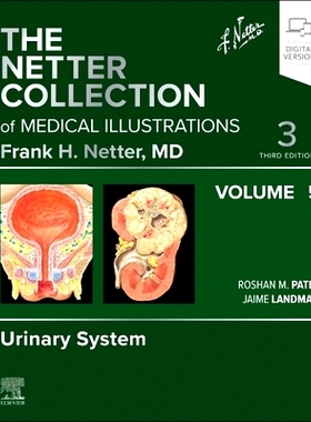 预订 The Netter Collection of Medical Illustrations: Urinary System, Volume 5: 9780323880862