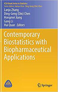 【预售】Contemporary Biostatistics with Biopharmaceutical Applications