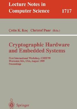 【预订】Cryptographic Hardware and Embedded Systems