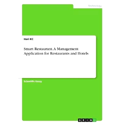 预订 Smart Restaurant. A Management Application for Restaurants and Hotels: 9783668597730