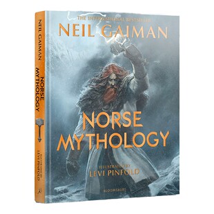 精装 彩色插图版 英文原版 现货 Mythology 尼尔盖曼 Norse Illustrated 北欧众神