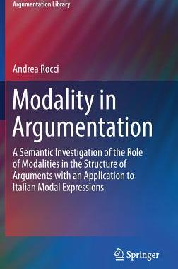 【预订】Modality in Argumentation