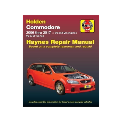 [预订]Holden Commodore (06-17) Haynes Repair Manual 9781620921609