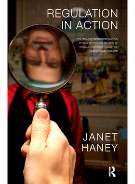 预订 Regulation in Action: The Health Professions Council Fitness to Practise Hearing of Dr Malcolm Cross - Analysis, Hi