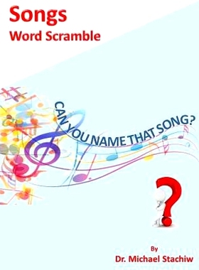 预订 Songs Word Scramble: 9781530964956