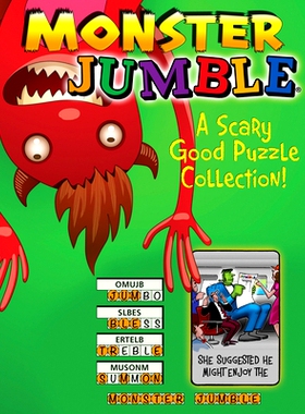 预订 Monster Jumble(r): A Scary Good Puzzle Collection!: 9781629372136