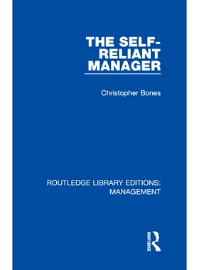 预订 The Self-Reliant Manager 自力更生的经理: 9780815366928