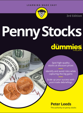 【预订】Penny Stocks For Dummies, 3Rd Edition 9781119828860