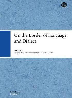 [预订]On the Border of Language and Dialect 9789522229168