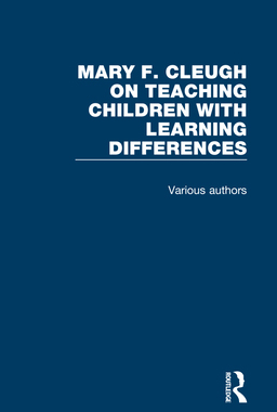 【预订】Mary F. Cleugh on Teaching Children with Learning Differences 9781032002705