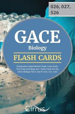 [预订]Gace Biology Preparation Rapid Review Flash Cards Book: Test Prep Including 350+ Flash Cards for the 9781635301731
