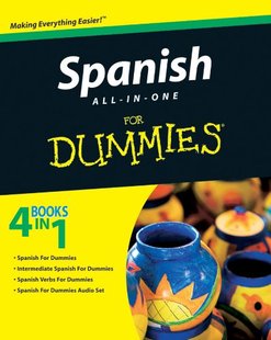 预售 原版 西班牙语傻瓜书 Spanish All-In-One For Dummies