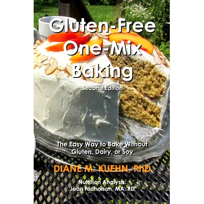 预订 Gluten-Free One-Mix Baking: The Easy Way to Bake Without Gluten, Dairy, or Soy: 9781735527505