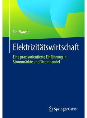 预订 Elektrizitätswirtschaft: Eine praxisorientierte Einführung in Strommärkte und Stromhandel: 9783658384173