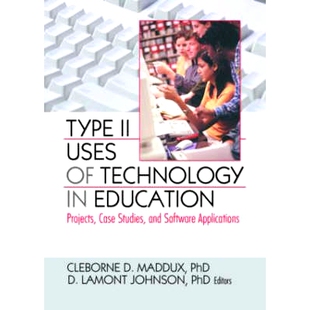 Applications Type Education Technology Uses 教育中技术 Software Projects II型运用 Studies and 预订 Case