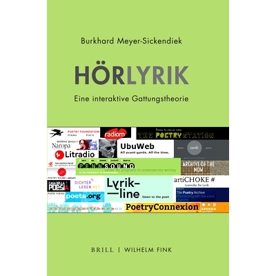 预订 Hörlyrik: Eine interaktive Gattungstheorie 有声诗歌：互动体裁理论: 9783770565795