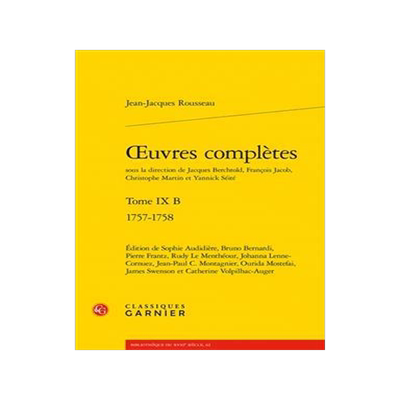 [预订]Oeuvres Completes. Tome IX B: 1757-1758 9782406151623