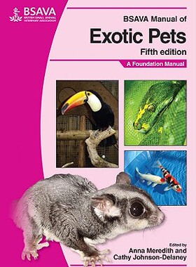 【预订】Bsava Manual Of Exotic Pets 5E