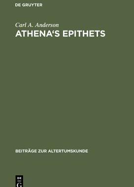 [预订]Athena’s Epithets 9783598776168