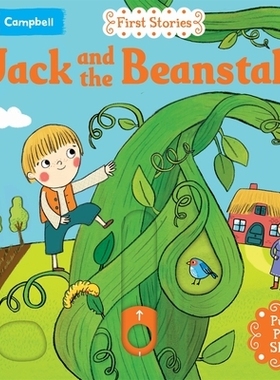 预订 Jack and the Beanstalk: A Push, Pull, Slide Book 杰克与魔豆: 9781035056248