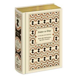 Day 9780307951717 简奥斯汀日志 365 Jane Witticisms Year Austen 预订 Journal with