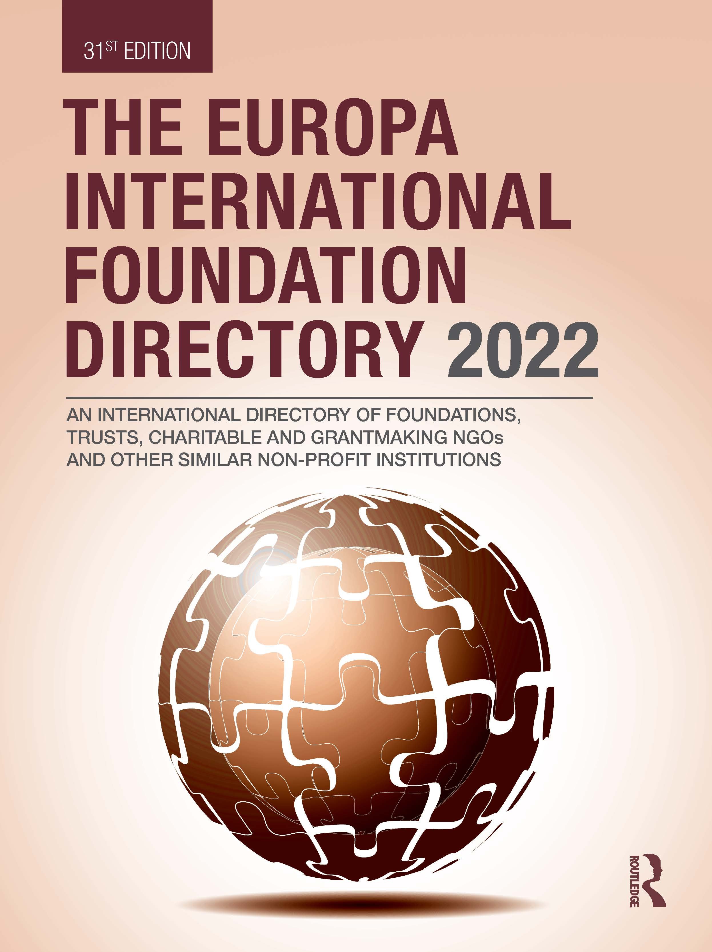 [预订]the europa international foundation directory 2022
