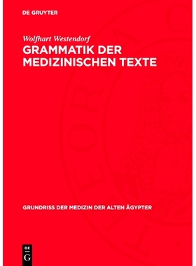 预订 Grammatik der medizinischen Texte: 9783112716342