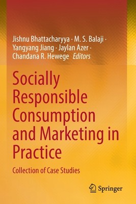 [预订]socially responsible consumption and marketing in practice