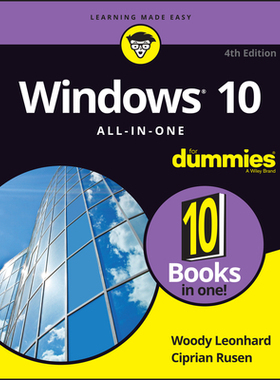【预订】Windows 10 All-In-One For Dummies, 4Th Edition
