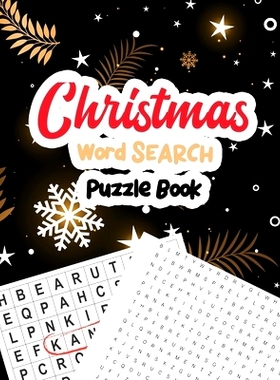 预订 Christmas Word Search Puzzle Book: Christmas Word Search Puzzle, Exercise Your Brain Activity Book, Cleverly Hidden