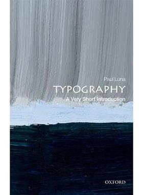 现货 Typography: A Very Short Introduction印刷术：通识读本: 9780199211296