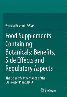 【预订】Food Supplements Containing Botanicals: Benefits, Side Effects and Regulatory Aspects