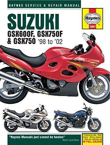 [预订]Suzuki GSX600/750F & GSX750 (98 - 03) Haynes Repair Manual 9781785212833