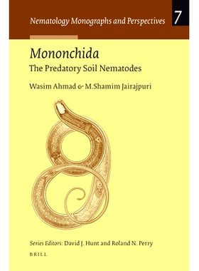 预订 Mononchida: The Predatory Soil Nematodes 土源性线虫: 9789004174641