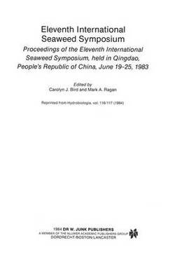 预订 Eleventh International Seaweed Symposium