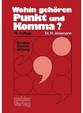 预订 Wohin gehören Punkt und Komma?: Richtige Zeichensetzung: 9783409804219
