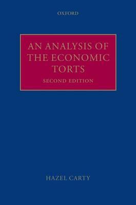 【预订】An Analysis of the Economic Torts
