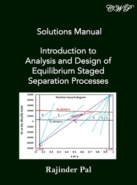 预订 Solutions Manual: Introduction to Analysis and Design of Equilibrium Staged Separation Processes: 9781925823776
