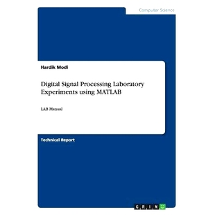 using 9783656621416 Signal Manual LAB MATLAB Experiments Laboratory Processing Digital 预订