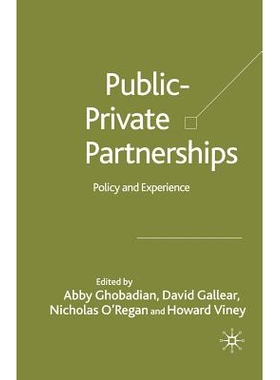 预订 Private-Public Partnerships: Policy and Experience: 9781349725861