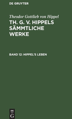 【预订】Hippel’s Leben 9783111063119