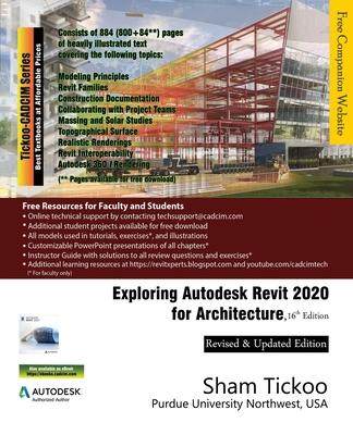 [预订]Exploring Autodesk Revit 2020 for Architecture, 16th Edition 9781640570061